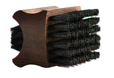 The Thermo Beech Wood Black Bristle Hand And Nail Brush