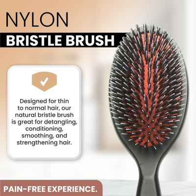 Nylon And Boar Hair Brush (Medium)