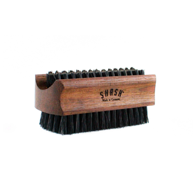 The Thermo Beech Wood Black Bristle Hand And Nail Brush